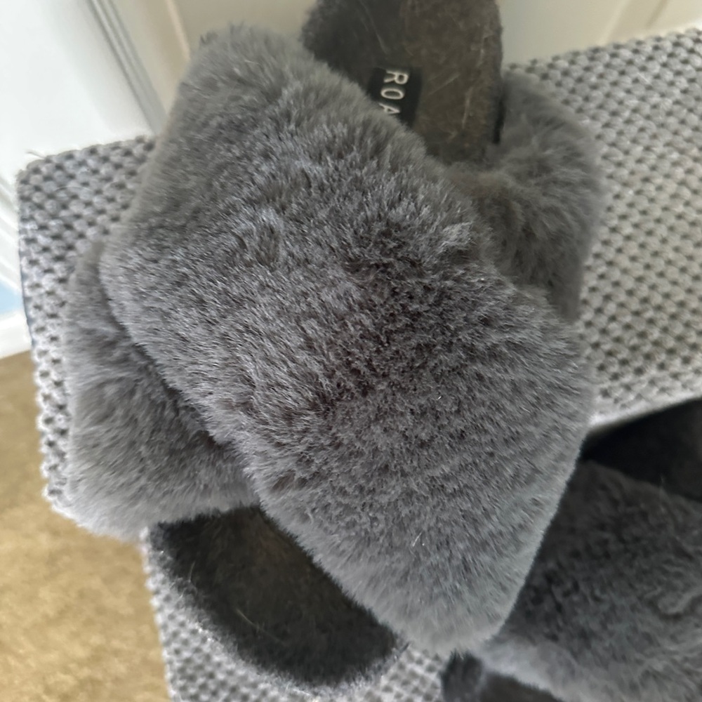 Roam cloud slippers grey
